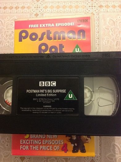 Postman Pat: Big Surprise.  Vhs Video