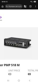 Behringer PMP 518 M / Pa M 12 Bundle
