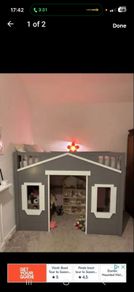 Playhouse loft bed