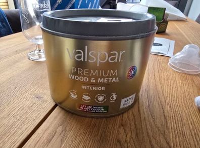 valspar interior wood/metal paint