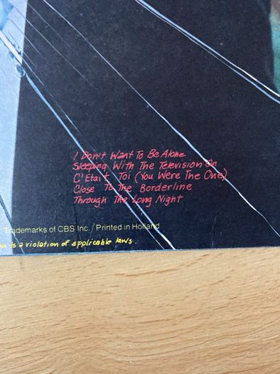 Vinyl. / Record / Album