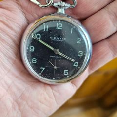 Vintage 1940s German made Military Pocket watch Kienzle Markant
