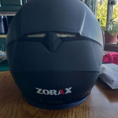 New Never Used Helmet With Gloves And Neck Wind Block Scarf.