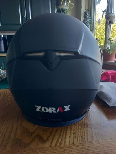 New Never Used Helmet With Gloves And Neck Wind Block Scarf.