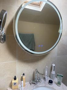 Circular Bathroom Cabinet