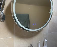 Circular Bathroom Cabinet