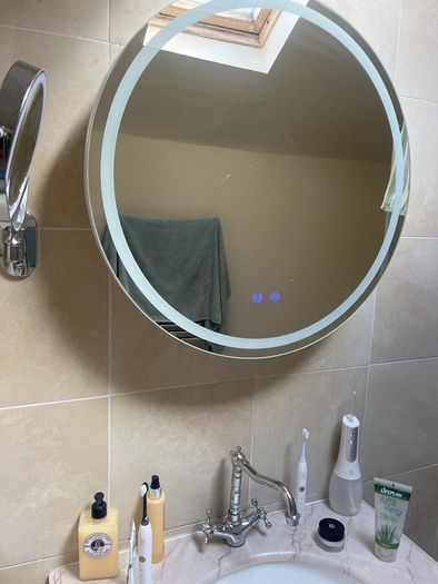 Circular Bathroom Cabinet