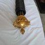 Large reeded curtain poles Image 9