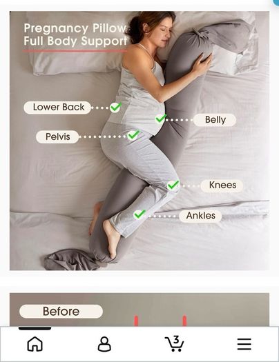 BBHUGme - Pregnancy pillow