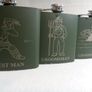 Personalized Hip Flask - Engraved, Wedding Birthdays, Party Gift, Custom Color Image 6