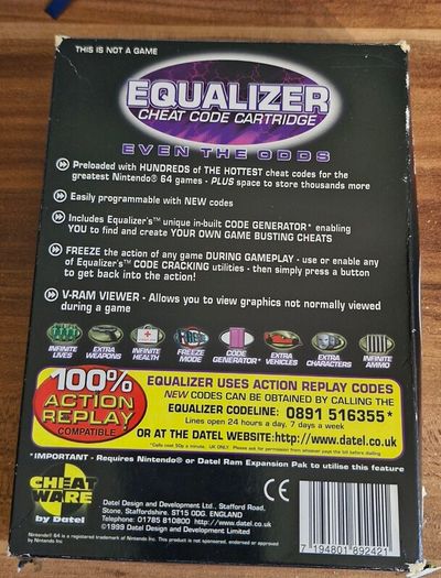Equalizer n64 nintendo 64