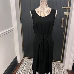 Lilith Paris Black Midi Dress