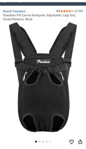 Pawaboo Pet Carrier - Size small - brand new
