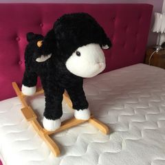 Jip Rocking Sheep Black With Sound, For Age 3 & Up