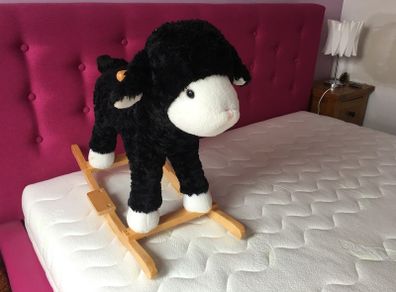 Jip Rocking Sheep Black With Sound, For Age 3 & Up