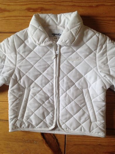 BNWT 6-9 months Minolo White Jacket