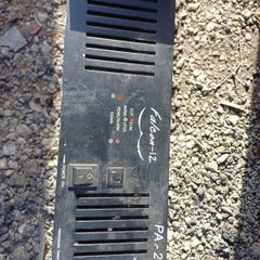 Falcon -12 professional power amp for repair or parts.