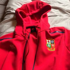 The Lions Rugby Hoodie Medium Mens