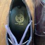 Kurt Geiger Oxford Leather Laced Shoes - Grape Colour- Size 42 Image 3
