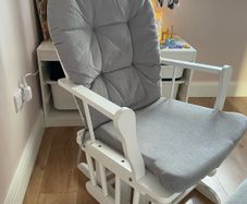 Babylo Brompton Glider Chair & Footstool - Collection only Ballincollig