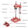 BRAND NEW Alloy Steel Woodworking Drill Locator Mini Bench Drilling Locator Image 9
