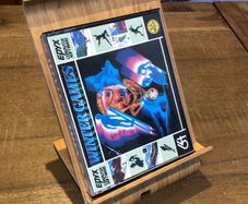 C64 - Epyx Winter Games - Commodore 64 Large Jewel Tape Game - complete in box #2