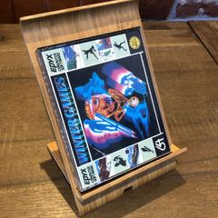 C64 - Epyx Winter Games - Commodore 64 Large Jewel Tape Game - complete in box #2
