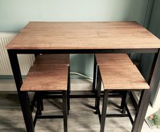 kitchen breakfast bar and stools still available