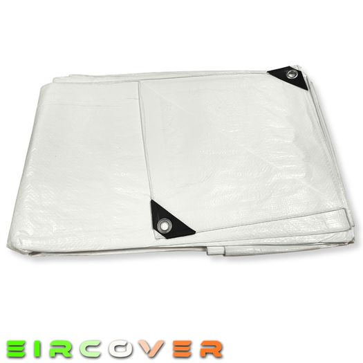 Budget Tarpaulin 3.5m x 3.5m (11' - 11') 80 gsm Green