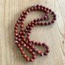 Vintage Red Jasper beaded necklace Image 10