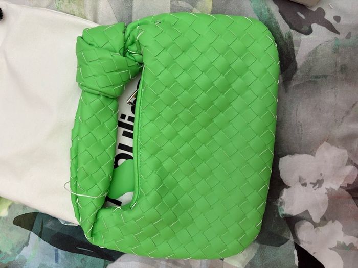 Fabulisa green clutch bag