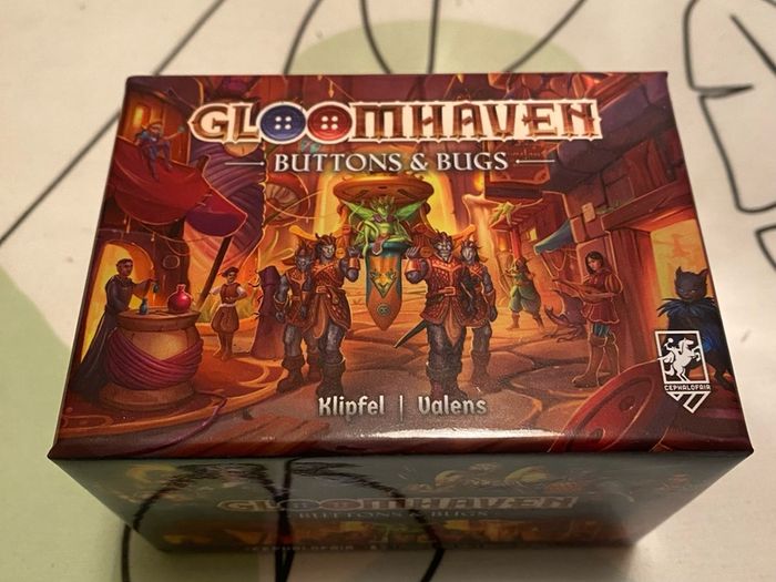 Gloomhaven - Buttons & Bugs