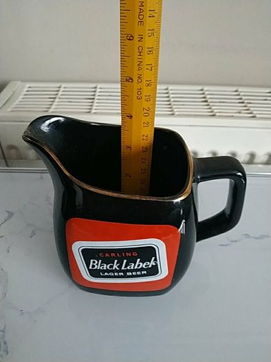 Carling black label jug.