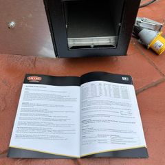 welding oven heater mitre welding oven - new - 180euro
