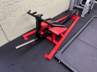 T-bar row machine
