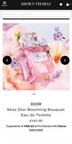 DIOR Miss Dior 150ml parfum for her