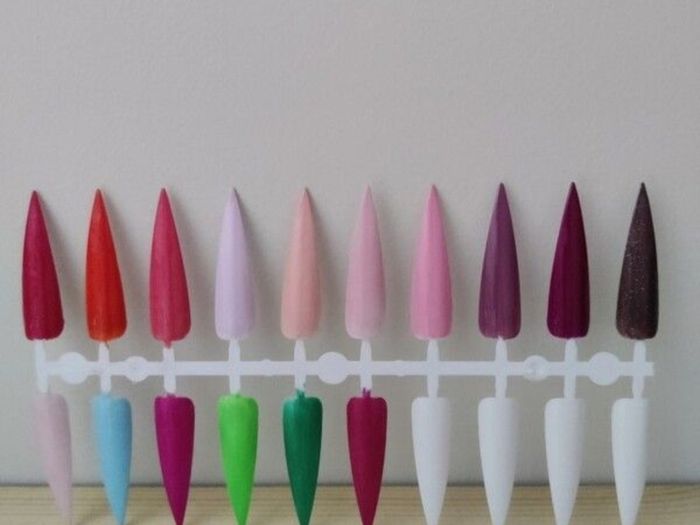 Colour Display Nail Tips 120