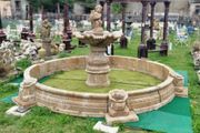Limestone Cherub Fountain CH-NF582