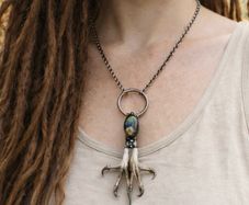 1 Talon Labradorite Talisman The Whisper of the Veiled Night