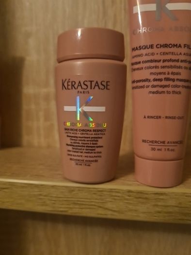 Kerastase Chroma Absolu shampoo 30ml and conditioner 30ml