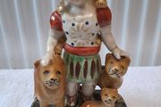 Vintage Lion Tamer figurine