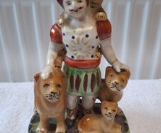 Vintage Lion Tamer figurine