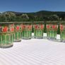 6 Vintage Italian  glasses Image 3