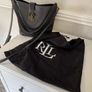 Ralph Lauren Black cow leather bag( as new condition) Image 6