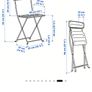 Orange IKEA garden chairs - brand new Image 3