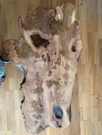 Very Rare Bog Oak Table