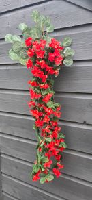 hanging artificial flower