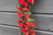 hanging artificial flower