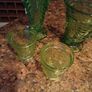 Glass Water Jug, Glasses & Vase. Image 4