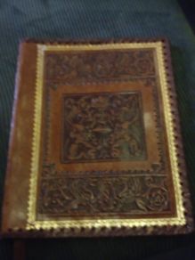 Tooled Leather Portfolio  Cover
